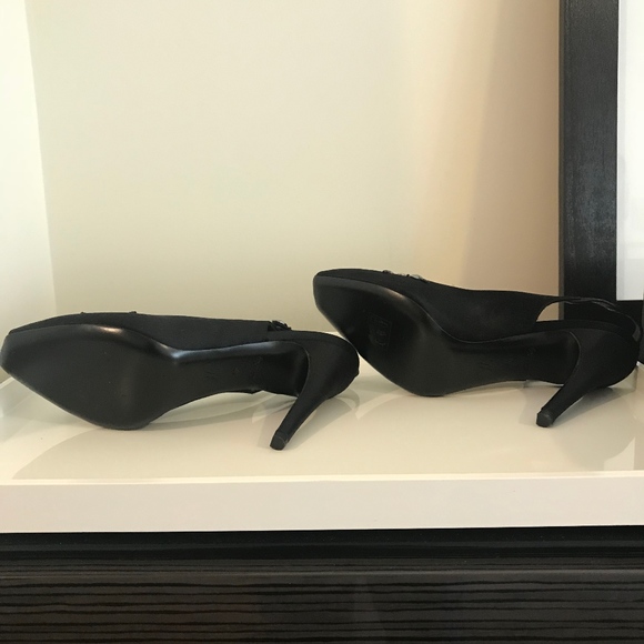 Louis Vuitton Menara Crystal Women's Satin Shoes - Picture 5 of 7